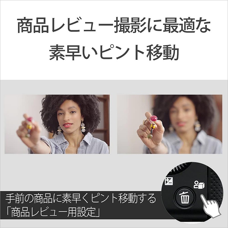 VLOGCAM ZV-E10L パワーズームレンズキット ソニー SONY ミラーレス一眼カメラ ブラック  ズームレンズ
