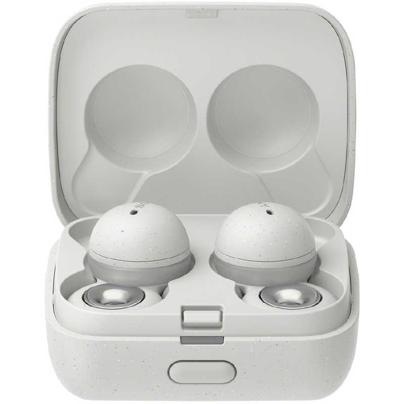 ソニー SONY LinkBuds フルワイヤレスイヤホン グレー [リモコン・マイク対応 /ワイヤレス(左右分離) /Bluetooth]　WF-L900WM ホワイト