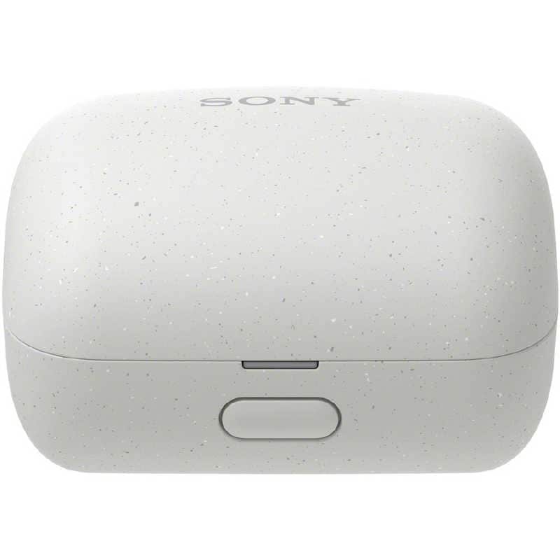 ソニー SONY LinkBuds フルワイヤレスイヤホン グレー [リモコン・マイク対応 /ワイヤレス(左右分離) /Bluetooth]　WF-L900WM ホワイト