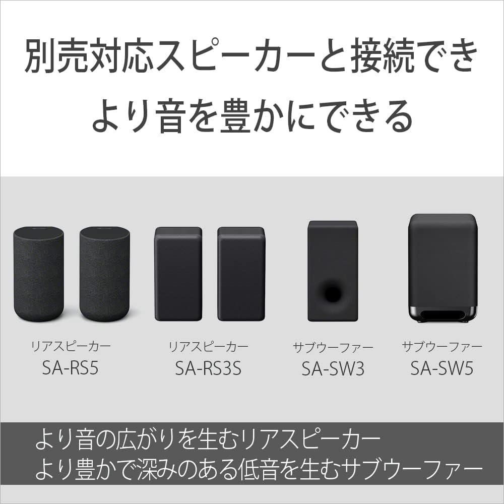 ソニー(SONY) サウンドバー HT-A3000【Dolby Atmos・DTS:X対応