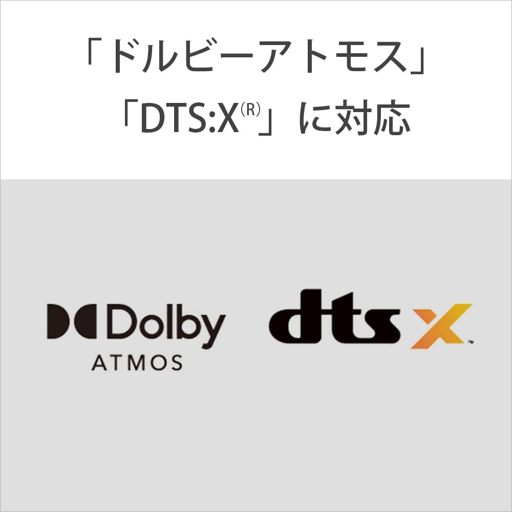 ソニー(SONY) サウンドバー HT-A3000【Dolby Atmos・DTS:X対応/360立体音響/5スピーカーユニット搭載/内蔵サブウーファー/テレビ用/HDMIケーブル付属/Bluetooth対応】