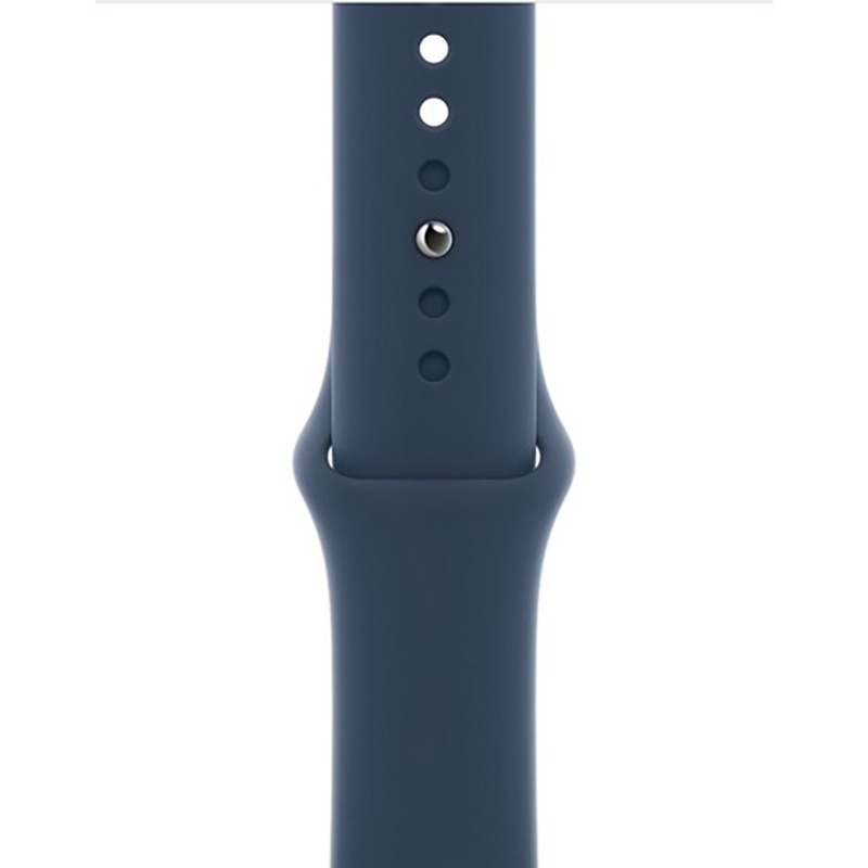 アップル Apple Watch SE 40mm MKQV3J/A シルバーアルミ アビスブルースポーツバンド GPS + Cellularモデル （第1世代）