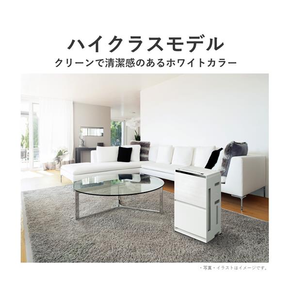 パナソニック 空気清浄機 F-VC70XV-W [ホワイト] [タイプ：加湿空気清浄機 フィルター種類：HEPA 最大適用床面積(空気清浄)：31畳 フィルター寿命：10年 花粉モード：○ 脱臭機能：○ PM2.5対応：○]