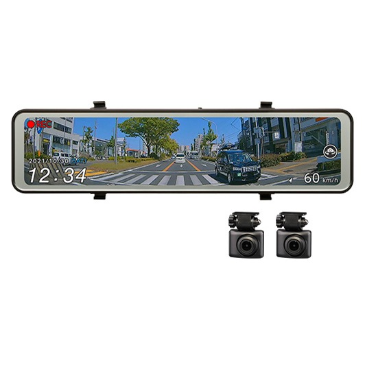COMTEC ZDR038 ミラー型ドライブレコーダー | 電化製品 | WE良品