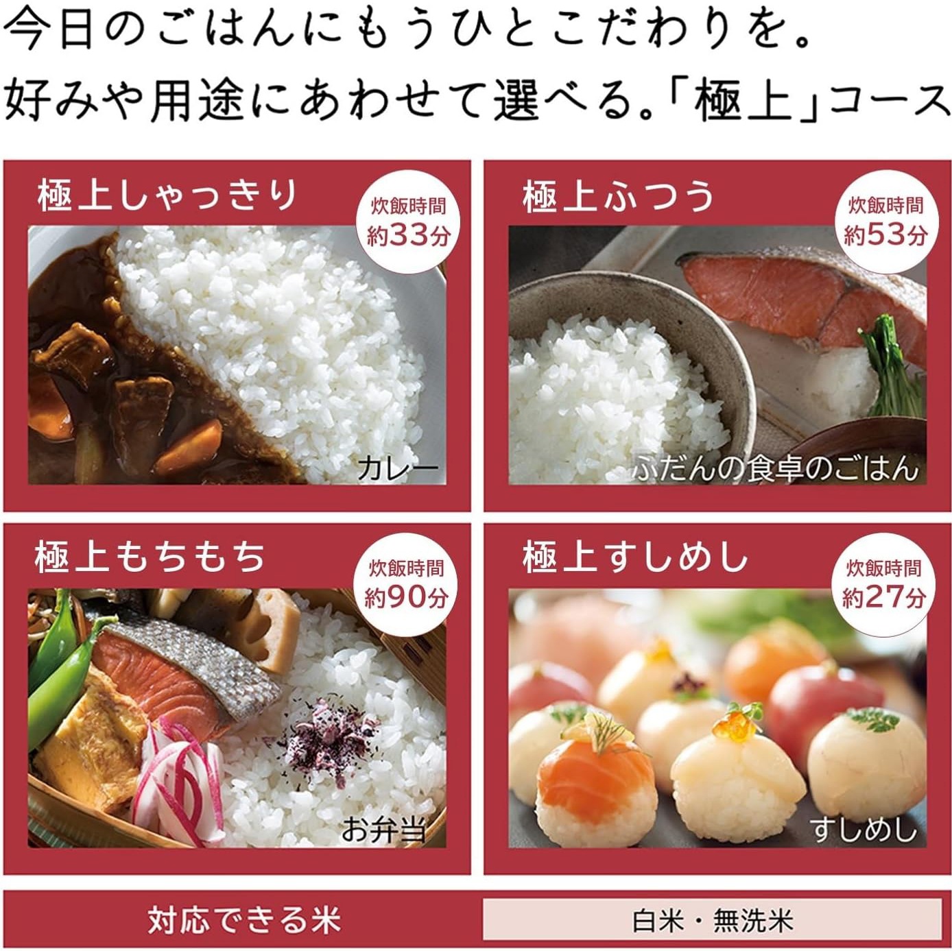 日立 5.5合炊き IHジャー炊飯器 圧力＆スチーム ふっくら御膳 RZ-V100GM-W フロストホワイト 5.5合 炊飯器 蒸気カット