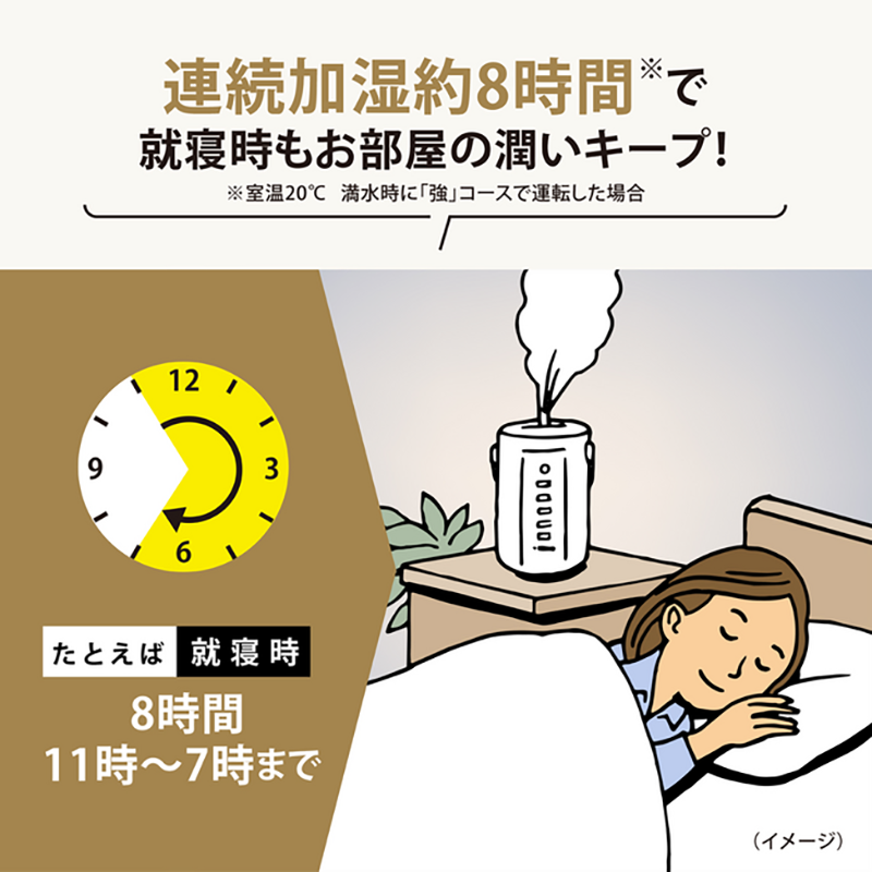 ZOJIRUSHI 加湿器 EE-DD35-HA 象印 スチーム式加湿器 木造6畳まで プレハブ洋室10畳まで グレー