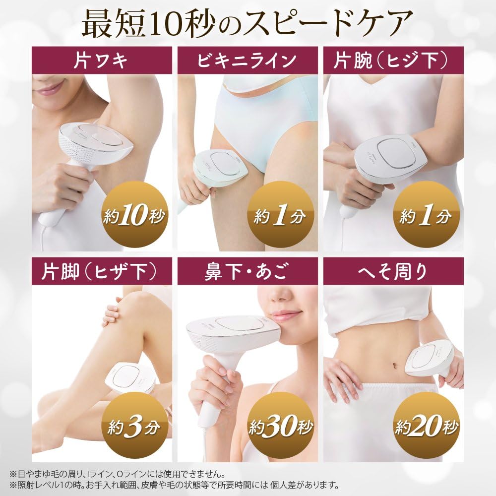 アイリスオーヤマ 光脱器 エピレタ 光美容器 40万発照射 全身 5段階調整 レディース メンズ 男女兼用 肌に優しい 全身ムダ毛処理 EP-0440-W