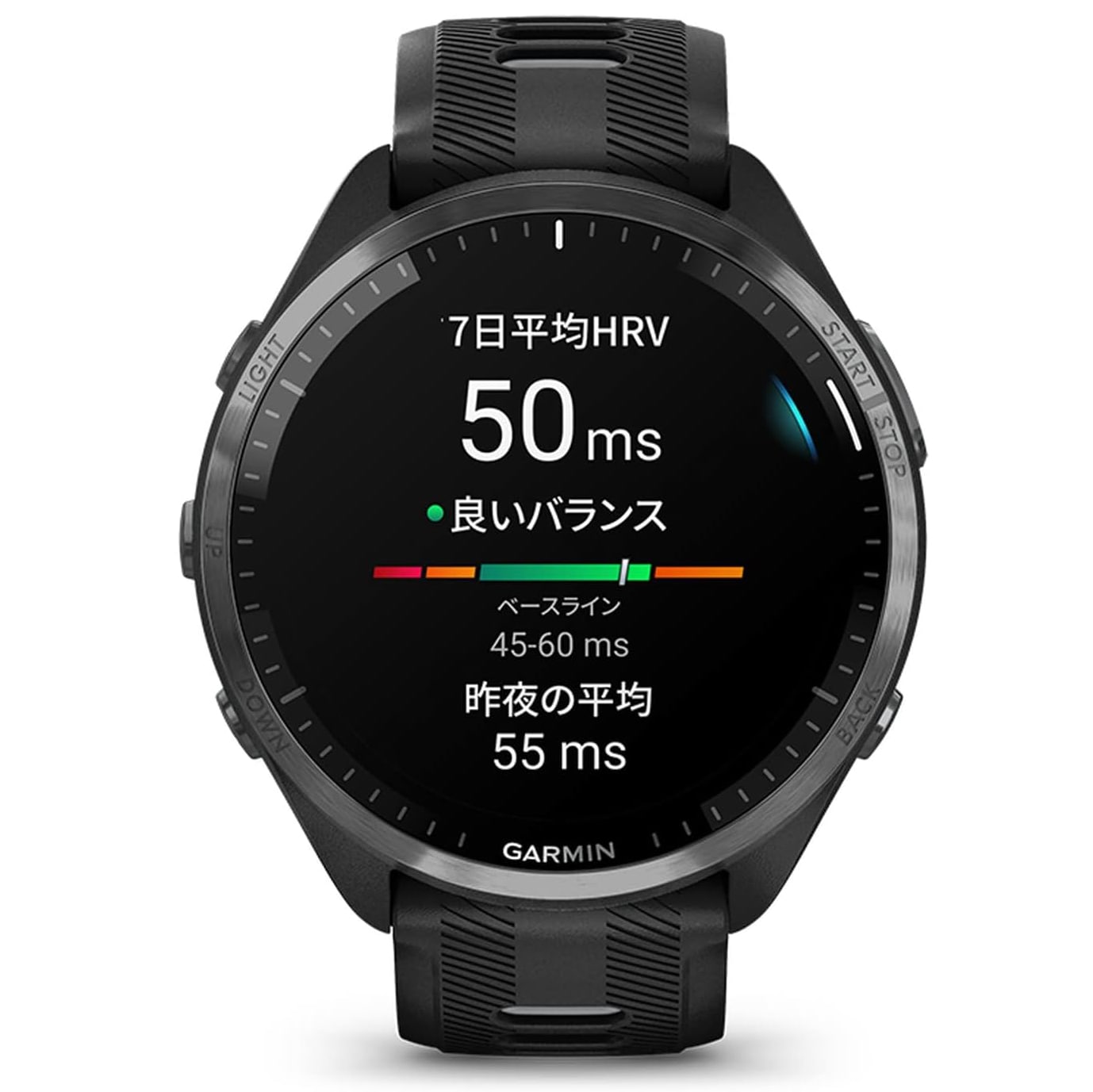 ガーミン(GARMIN) GPSランニングウォッチ Forerunner 965 Black 日本