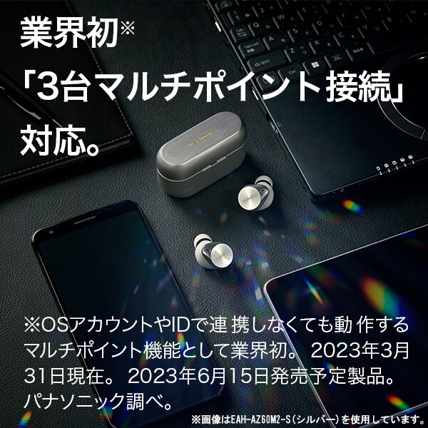 Technics 完全ワイヤレスイヤホン EAH-AZ80-K