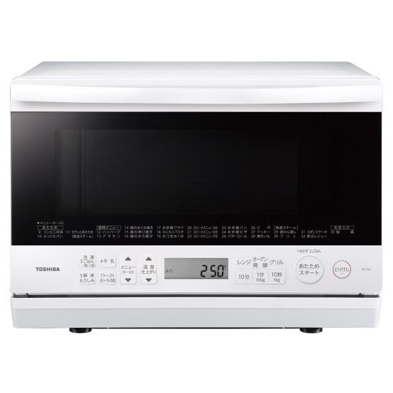東芝 オーブンレンジ 石窯ドーム 角皿式スチーム 23L ER-Y60-W グランホワイト 電子レンジ 東芝オーブンレンジ石窯ドーム フラット スチームオーブンレンジ 東芝石窯ドーム TOSHIBA 調理家電 キッチン家電