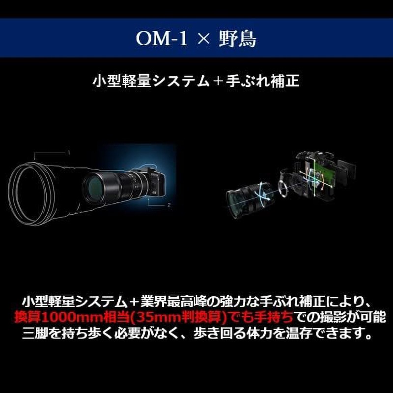 OM SYSTEM（オーエムシステム） OM-1 ボディ