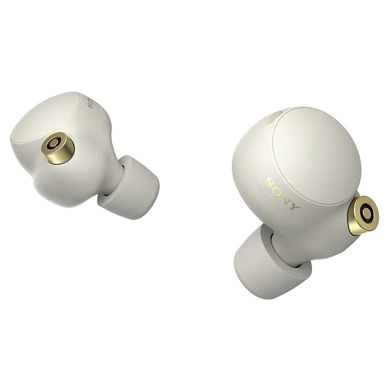 SONY フルワイヤレスイヤホン WF-1000XM4 シルバー プラチナシルバー WF1000XM4 SM ワイヤレス(左右分離) Bluetooth ノイズキャンセリング対応