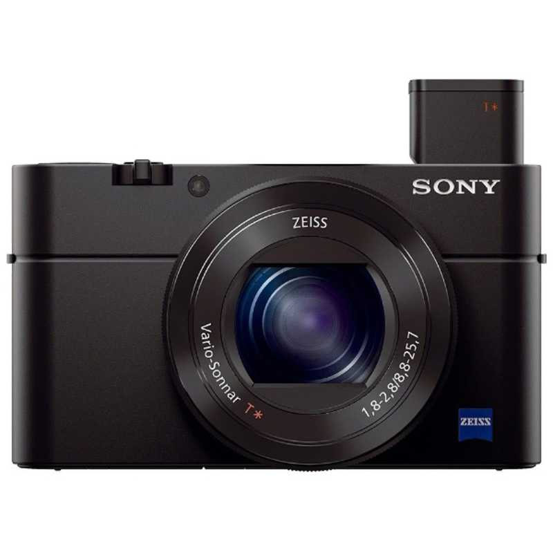 ソニー コンパクトデジタルカメラ Cyber-shot  RX100III  ブラック  1.0型裏面照射型CMOSセンサー   光学ズーム2.9倍(24-70mm)  180度チルト可動式液晶モニター  DSC-RX100M3
