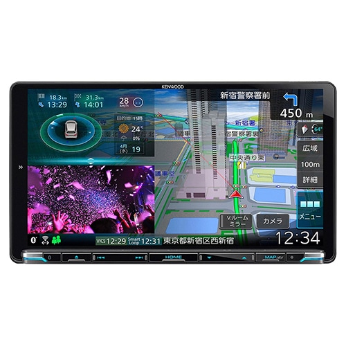 KENWOOD MDV-D706BT フルセグ地デジ Bluetooth対応