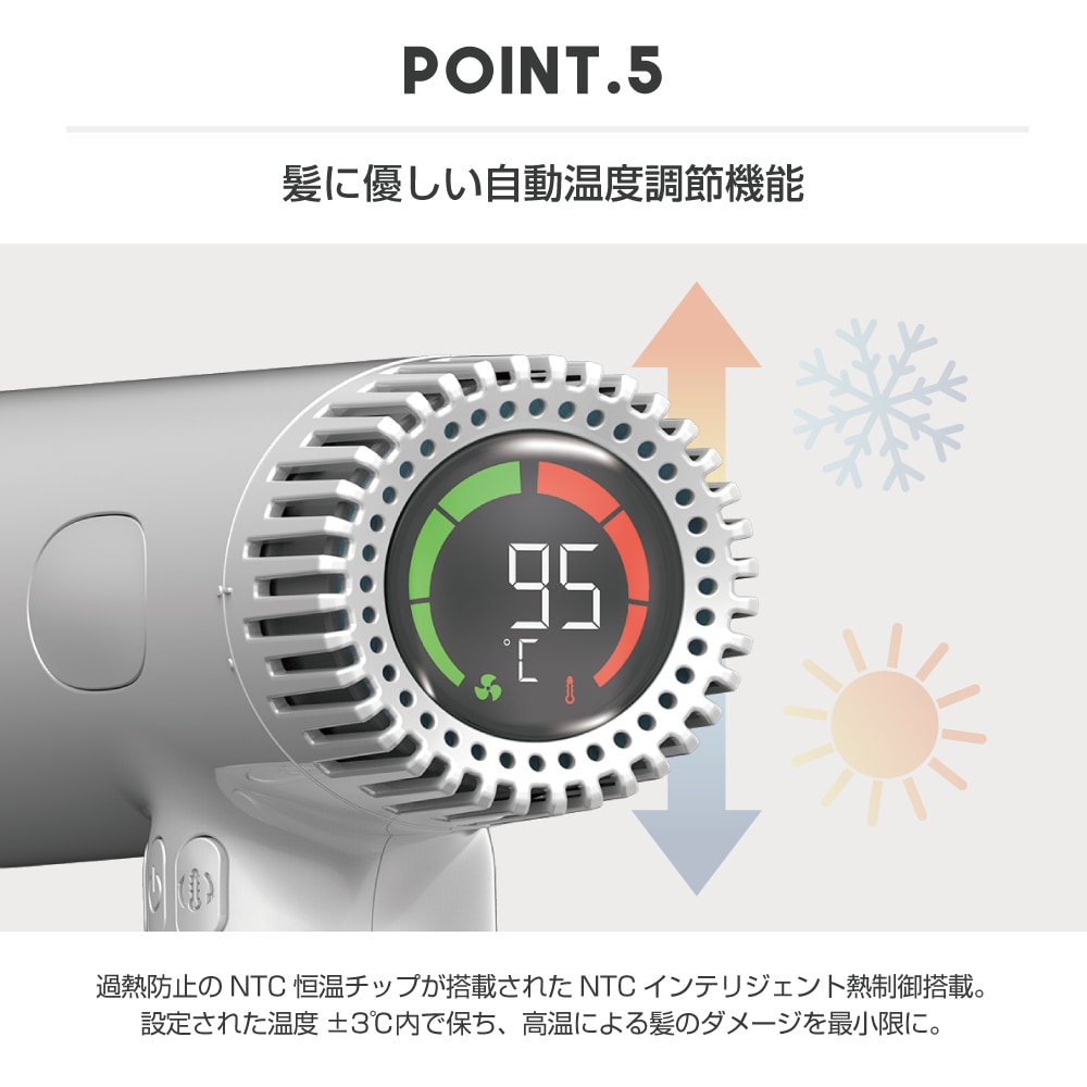 Sarina SMART DRYER サリナ スマートドライヤー ドライヤー ミニ