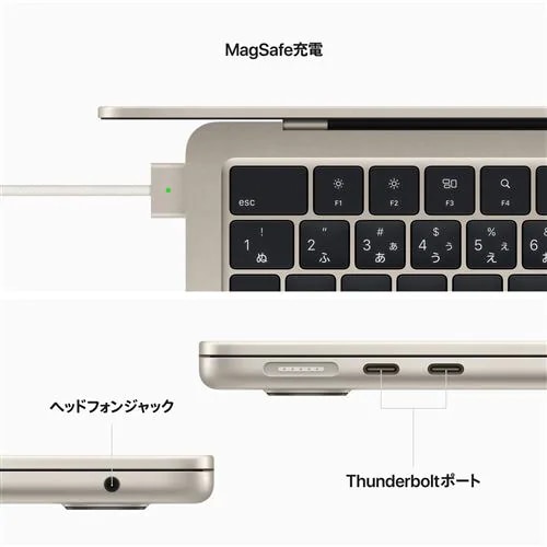 APPLE MacBook Air MACBOOK AIR MLY13J/A Liquid Retinaディスプレイ