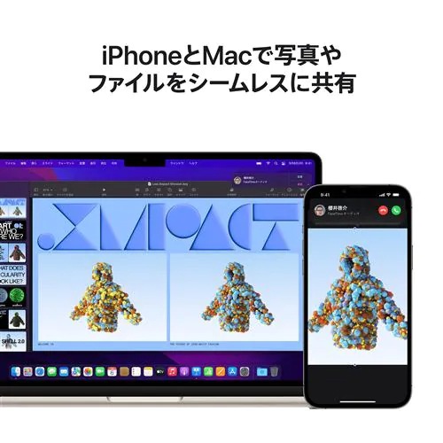 APPLE MacBook Air MACBOOK AIR MLY13J/A Liquid Retinaディスプレイ 13.6 スターライト