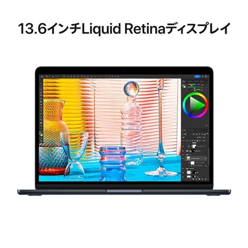APPLE MacBook Air MACBOOK AIR MLY33J/A Liquid Retinaディスプレイ 13.6 ミッドナイト