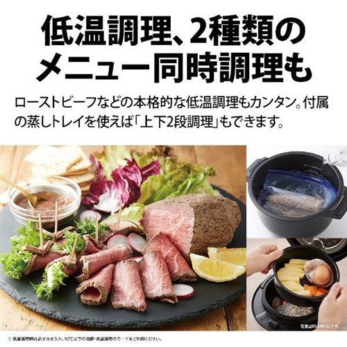 シャープ ホットクックKN-HW24G-R 2.4L 水なし自動調理鍋 匿名 シャープ ホットクックKN-HW24G-R 2.4L 水なし自動調理鍋 匿名