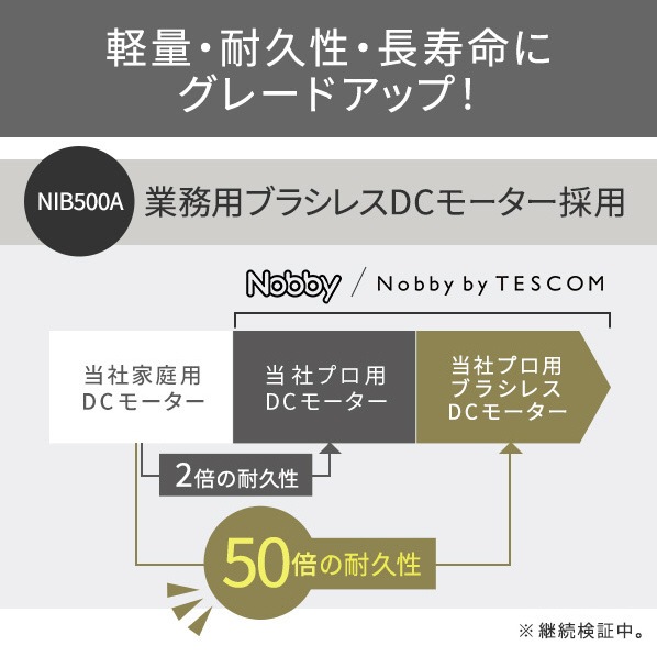 テスコム Nobby by TESCOM NIB500AK プロフェッショナル プロテクトイオン ヘアードライヤー ブラック NIB500A-K