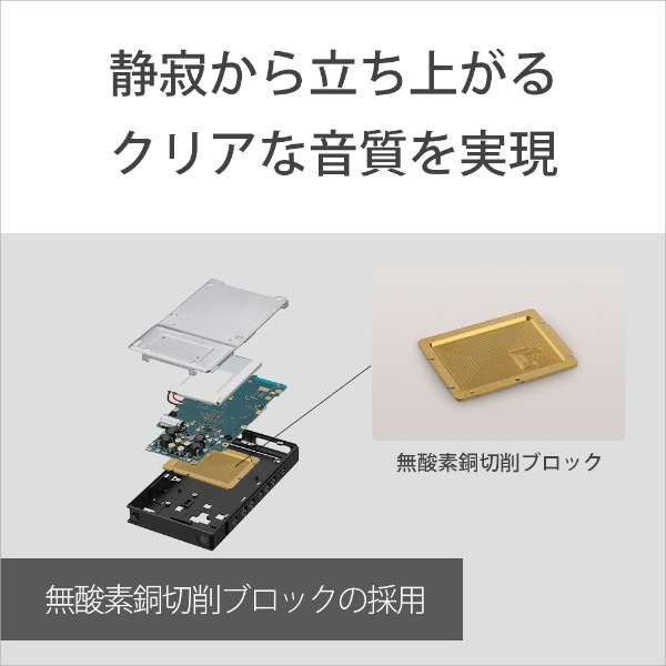 SONY Walkman NW-ZX707 ソニー ウォークマン WALKMAN ZXシリーズ ブラック[64GB/2023年モデル]