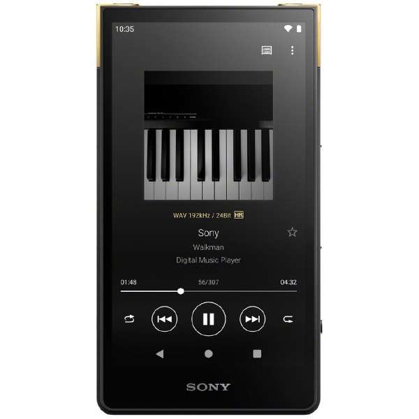 SONY Walkman NW-ZX707 ソニー ウォークマン WALKMAN ZXシリーズ ブラック[64GB/2023年モデル]