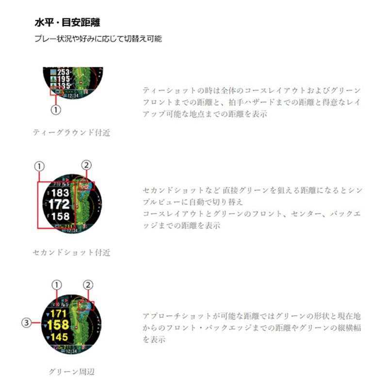 日本製 ゴルフナビ GPSナビ【ショットナビ Evolve PRO Touch　エボルブ プロ タッチ】タッチパネル 液晶 充電式 Bluetooth アプリ連動 みちびきL1S リバース表示 防水 腕時計型 ゴルフ用 GPS搭載 軽量 ブラック