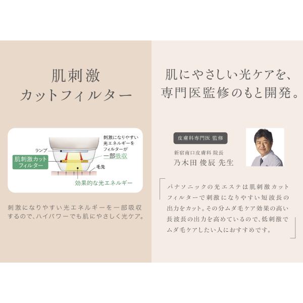 Panasonic 光美容器 ハイパワータイプ ES-WP98-N ゴールド フラッシュ式  AC100V-240V