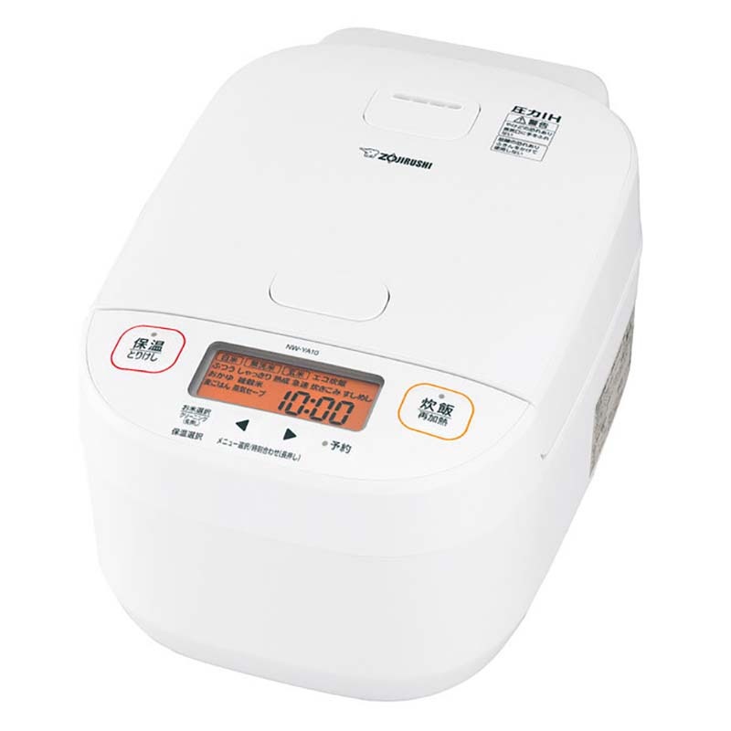 ZOJIRUSHI 圧力IH炊飯器 NW-YA10-WA 炊飯器 5.5合 象印 圧力IH炊飯 