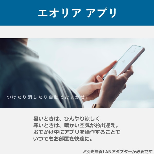パナソニック エアコン エオリア 主に6畳用 2.2kW 単相100V 冷房