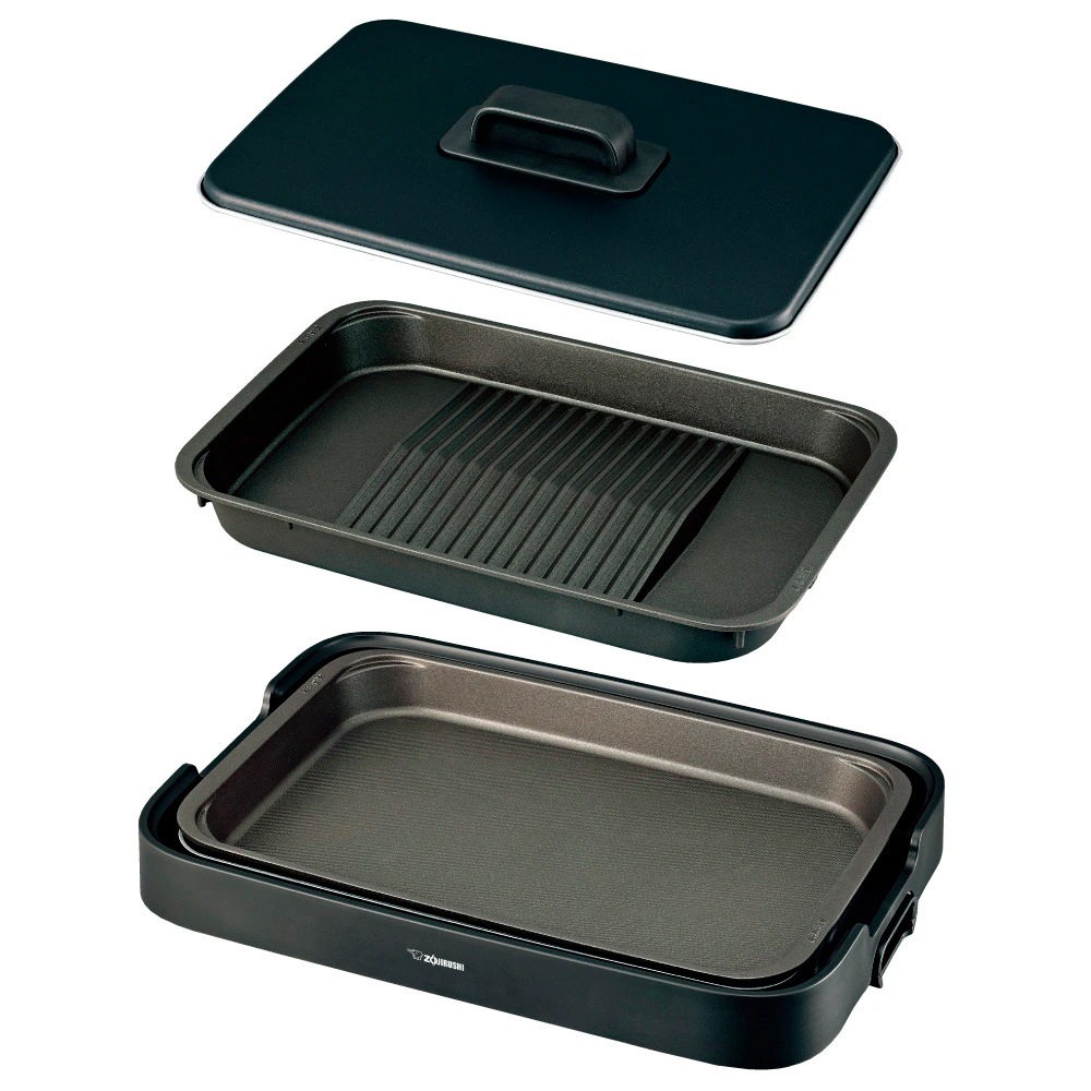 ZOJIRUSHI 象印 やきやき EA-KF20-BA EA-KF20-BA 象印 ホットプレート　プレート2枚　ブラック ZOJIRUSHI　やきやき