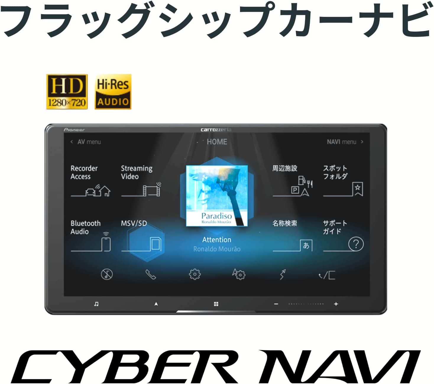 サイバーナビ AVIC-CZ910-DC カロッツェリア 【公式通販】