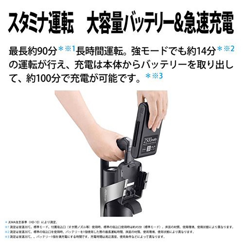 SHARP コードレススティッククリーナー RACTIVE Air ラクティブ エア EC-HR8-W サイクロン式 ホワイト