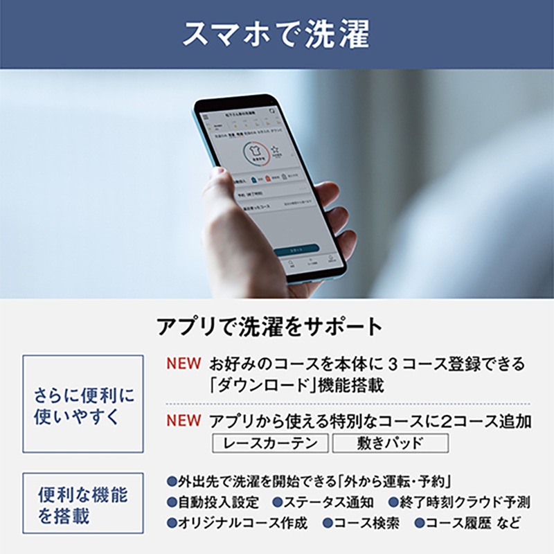 Panasonic ドラム式洗濯乾燥機 NA-LX127CL-W パナソニック LXシリーズ マットホワイト 洗濯12.0kg 乾燥6.0kg ヒートポンプ乾燥 左開き【沖縄・離島不可】