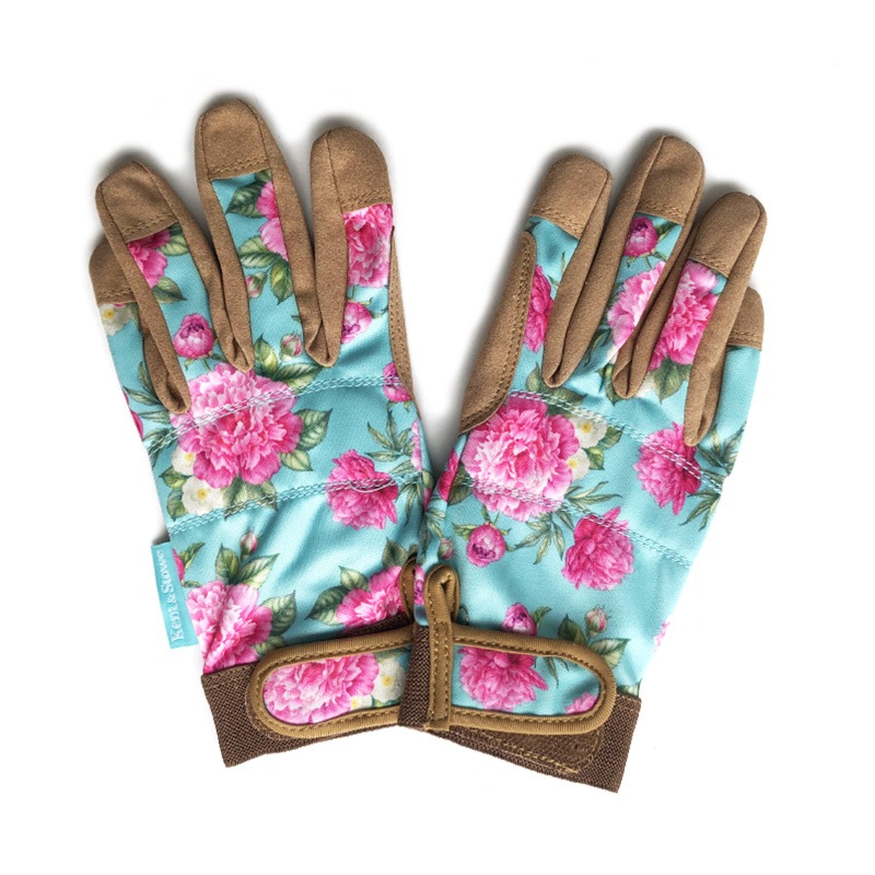 SALE10%OFF】K&S プレミアムガーデングローブ 手袋 M 花柄