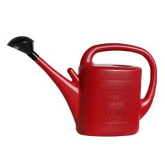 10L FLOPRO FINEFLO PLASTIC WATERING CAN Red