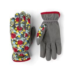 Hestra Garden Robin, Red Print size 7