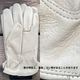 Luxury Leather Water Resistant Gloves, Mens Large