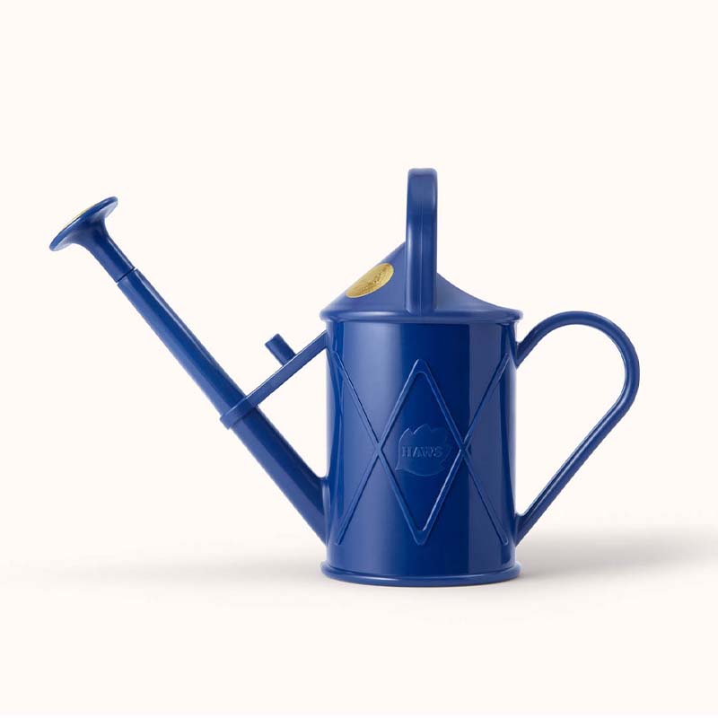 HAWS プラスチックじょうろ 1L コンパクト ブルー | Heritage Indoor