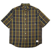 WHATZIS ��åȥ��� S/S PLAID SHIRT