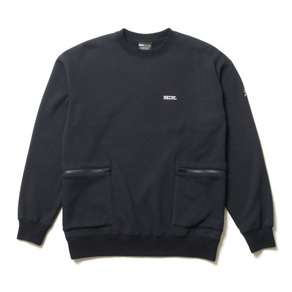 Back Channel バックチャンネル SIDE POCKET CREWNECK | Back Channel