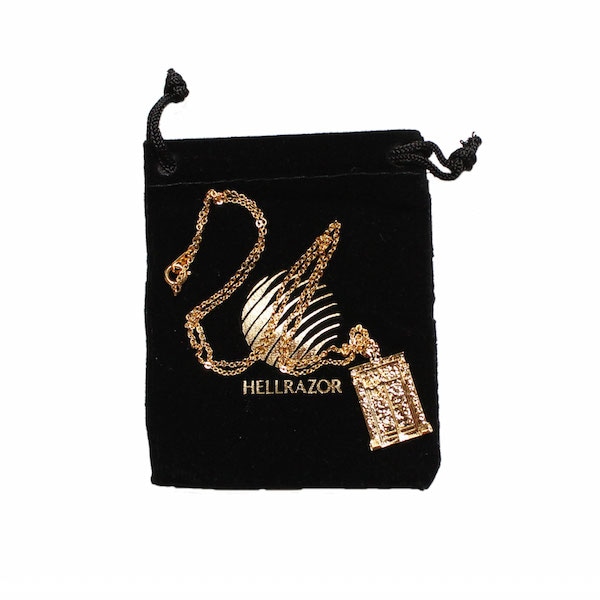 Hellrazor ヘルレイザー HELLGATE NECKLACE GOLD PLATED