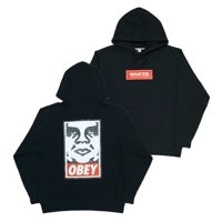 OBEY ���٥� OBEY �� WHATZIS Hooded Sweat (WHATZIS 25TH ANNIVERSARY)