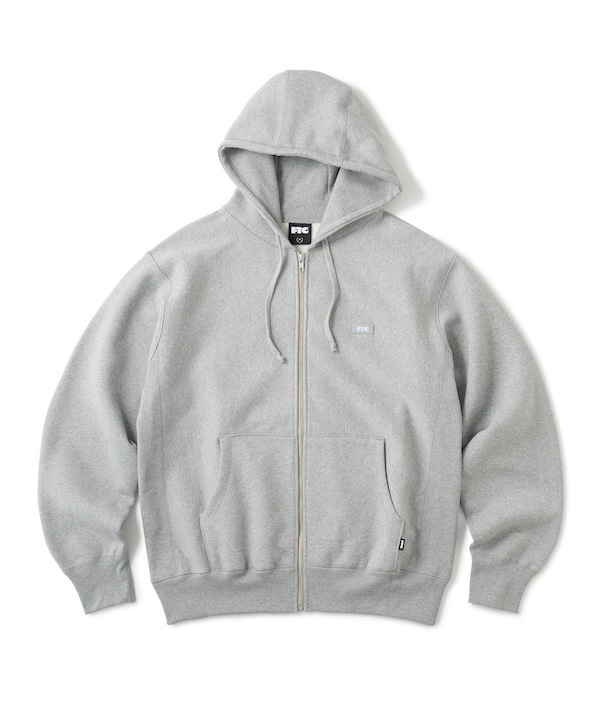 FTC エフティーシー REFLECTIVE SMALL BOX LOGO ZIP UP HOODY