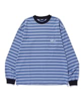 XLARGE ȥ顼 STRIPED L/S POCKET TEE