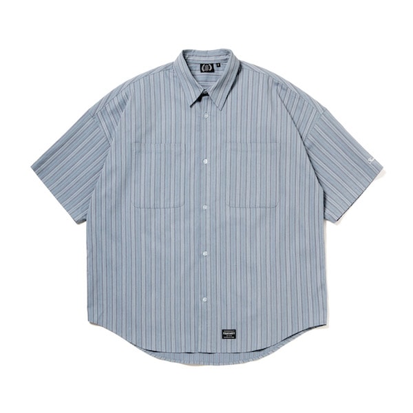 430 fourthirty フォーサーティ S/S STRIPE BIG SHIRT | 430