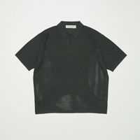 BAL Х VENTILATION MESH KNIT ZIP POLO