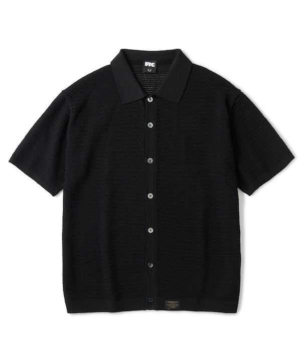 トップス FTC CROCHET KNIT SHIRT FTC エフティーシー CROCHET KNIT SHIRT | FTC / エフティーシー