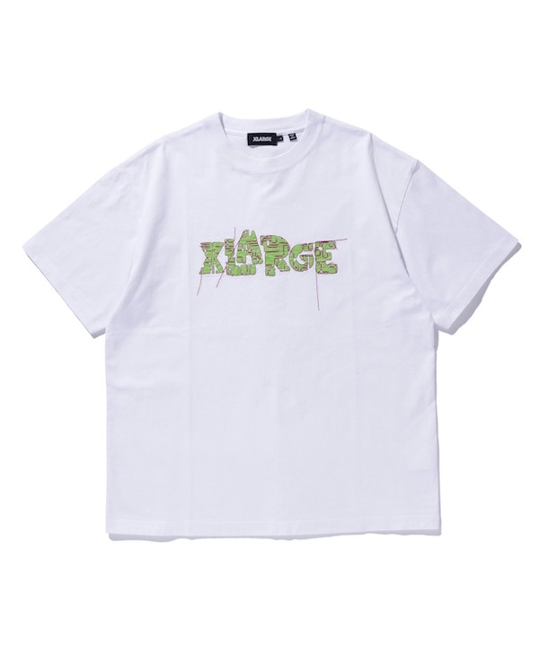 XLARGE CHIP チップロゴ 半袖 Tシャツ 送料込 XLARGE エクストララージ CHIP LOGO S/S TEE | XLARGE