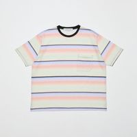 BAL Х GRADIENT STRIPE CREW NECK TEE